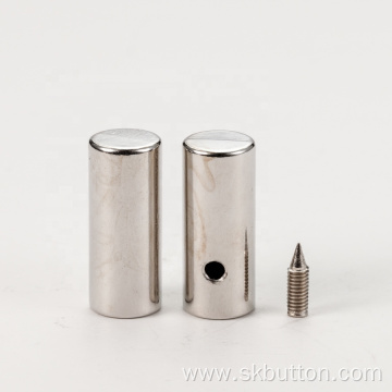 alloy metal draw cord end stopper for clothes